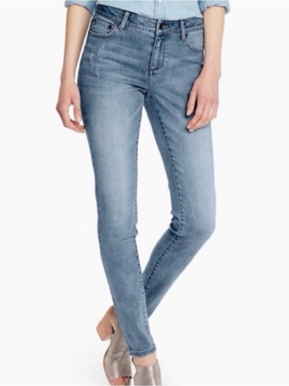 Garnet Hill Essential Slim Jeans Size 28